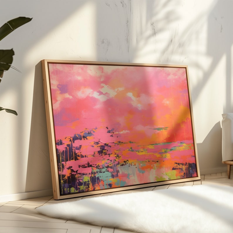 Wall Art, Abstract Painting, Large Canvas Art, Giclee Print, Modern