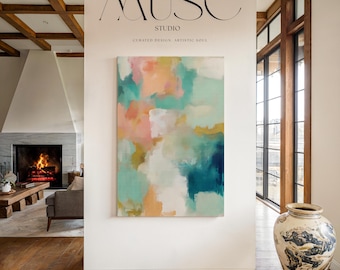 Abstract Coastal Art