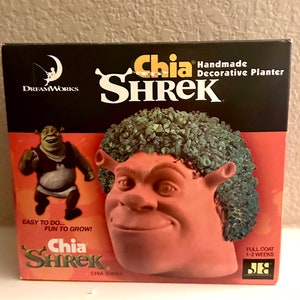 2004 Shrek Chia Pet. New in unsealed box.