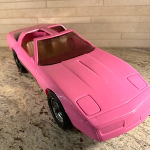 Barbie pink corvette 80s sale