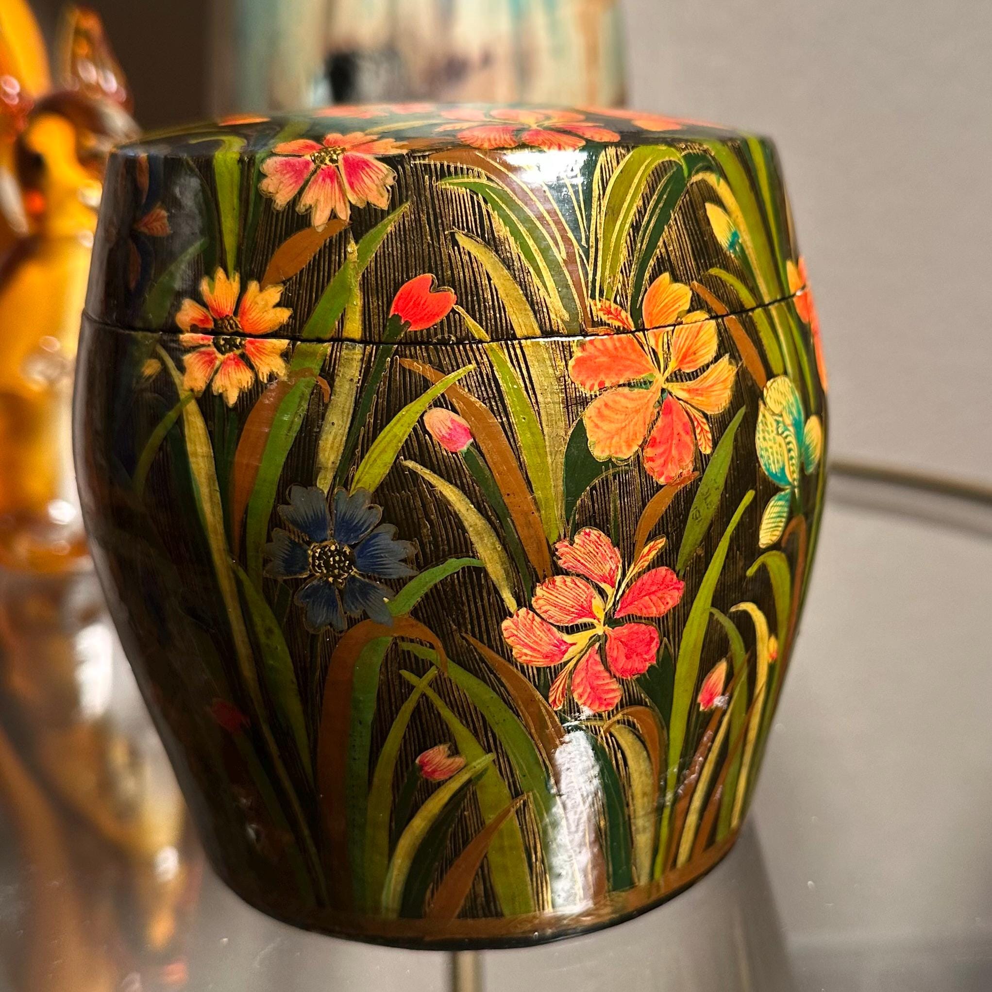 Paper Mache Storage Box - Etsy