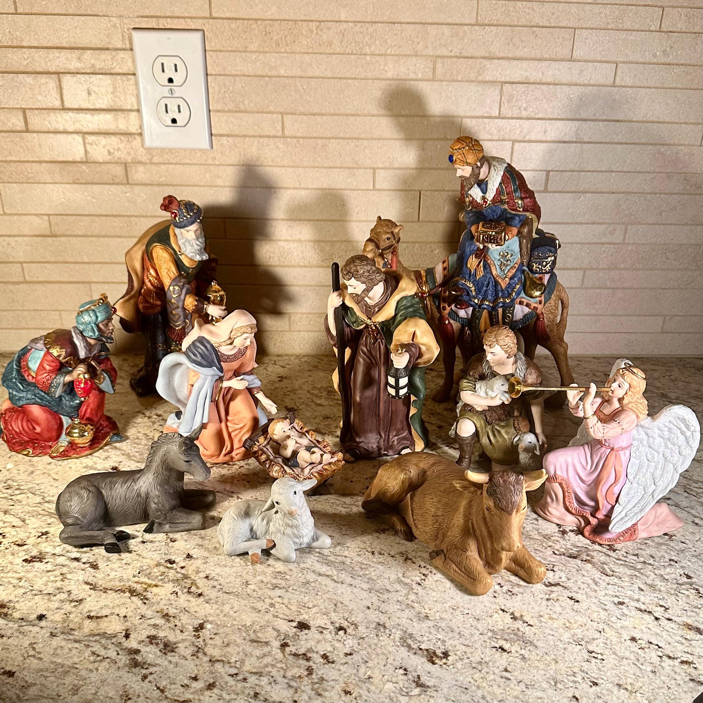Vintage Kirkland Nativity - Etsy