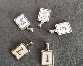 Anfangsbuchstaben Anhänger Halskette, Buchstabe Charms, personalisierte Anhänger, Geschenk für sie, Anfang Alphabet Charme, Namen Halskette, personalisierte Geschenk