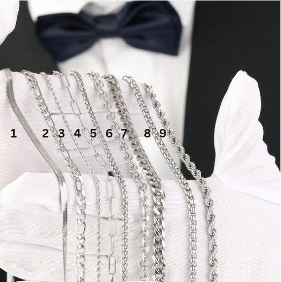Silver Herringbone Kids Necktie Silver Herringbone Kids Necktie