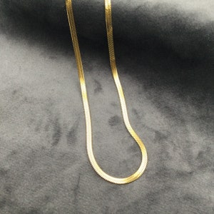 18K Gold Filled Chain ketting, Curb, Figaro, Vine, Rope Chain, Valentijnsdag, Paperclip Chain, Snake Chain, Moederdag Cadeau, Cadeau voor haar afbeelding 5