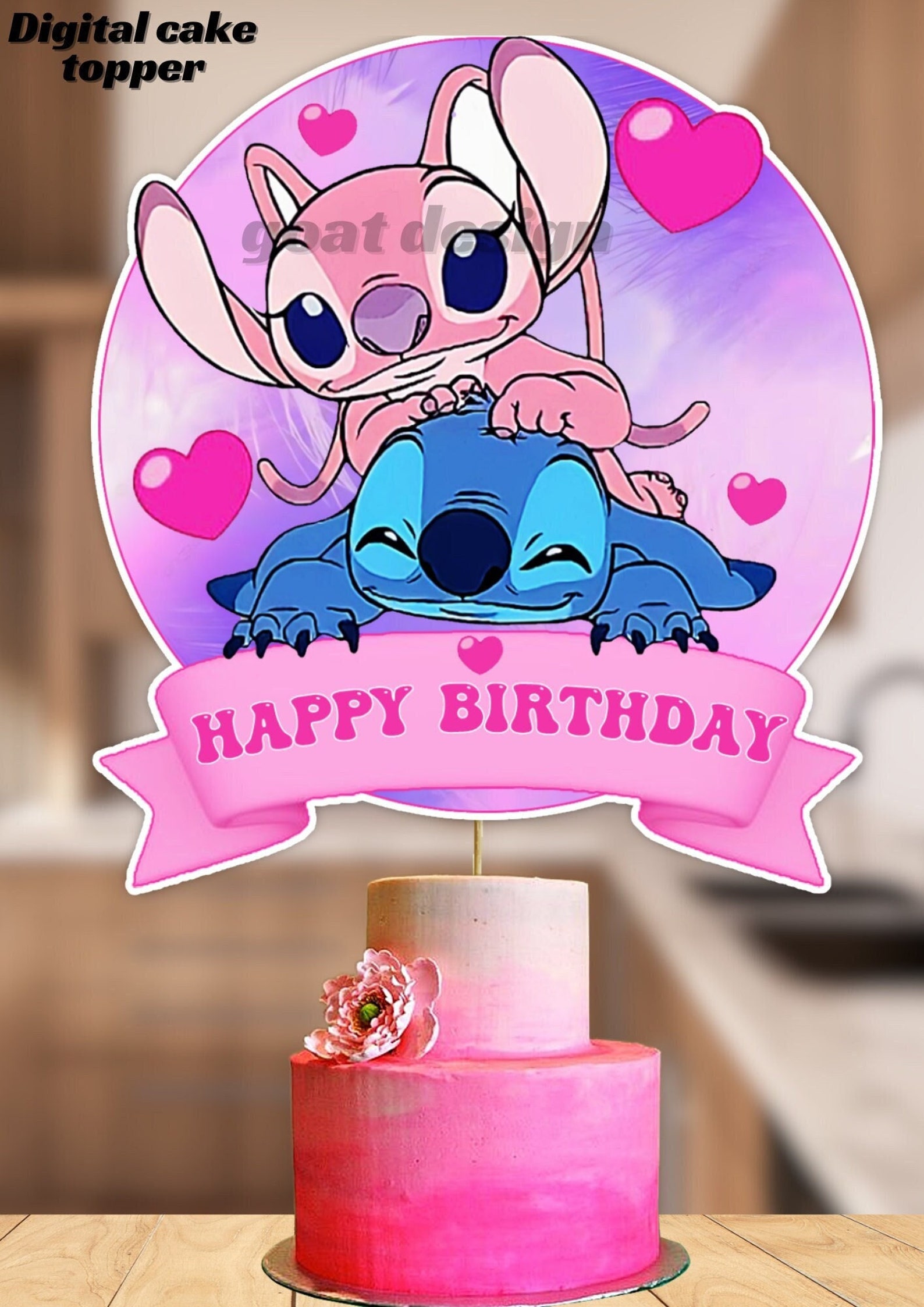 Stitch And Angel Cake Topper Printable Stitch Cake Topper Stitch Angel stitch-and-angel-cake-topper-printable-stitch-cake-topper-stitch-angel