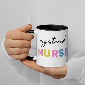 Registered Nurse Mug, Gift For Nurse, Gift For Registered Nurse, Nursing Gift For Her, Nurse Coffee Mug, Nurse Birthday Gift, Secret Santa