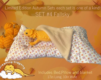 Bearded Dragon Halloween Beds
