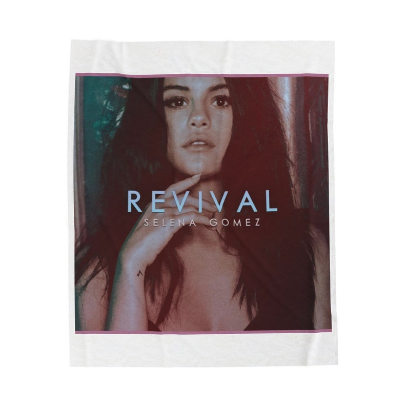 Selena Gomez Velveteen Plush Blanket Etsy