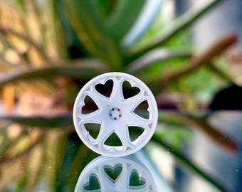 Heart JDM Wheel plugs