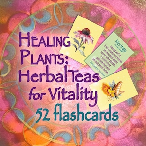 Cartes-éclair sur les tisanes * Plantes médicinales : tisanes pour la vitalité * Apothicairerie, matière médicale, herboristerie, remède, recherche de nourriture, cadeau pour la fête des pères