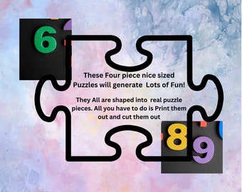 Puzzle per aiutare a proteggere e far crescere il tuo cervello. Set 3. Dai un'occhiata qui: neiceypartyfavorcreations.square.site payhip.com/nlkprintablecreations
