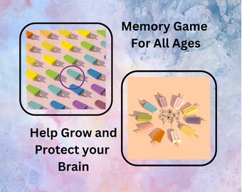 Memory Game Set 1 Immagine casuale diversa. Aiuta a far crescere e proteggere il tuo cervello! Guarda qui: neiceysdesignpartyfavors.square.site