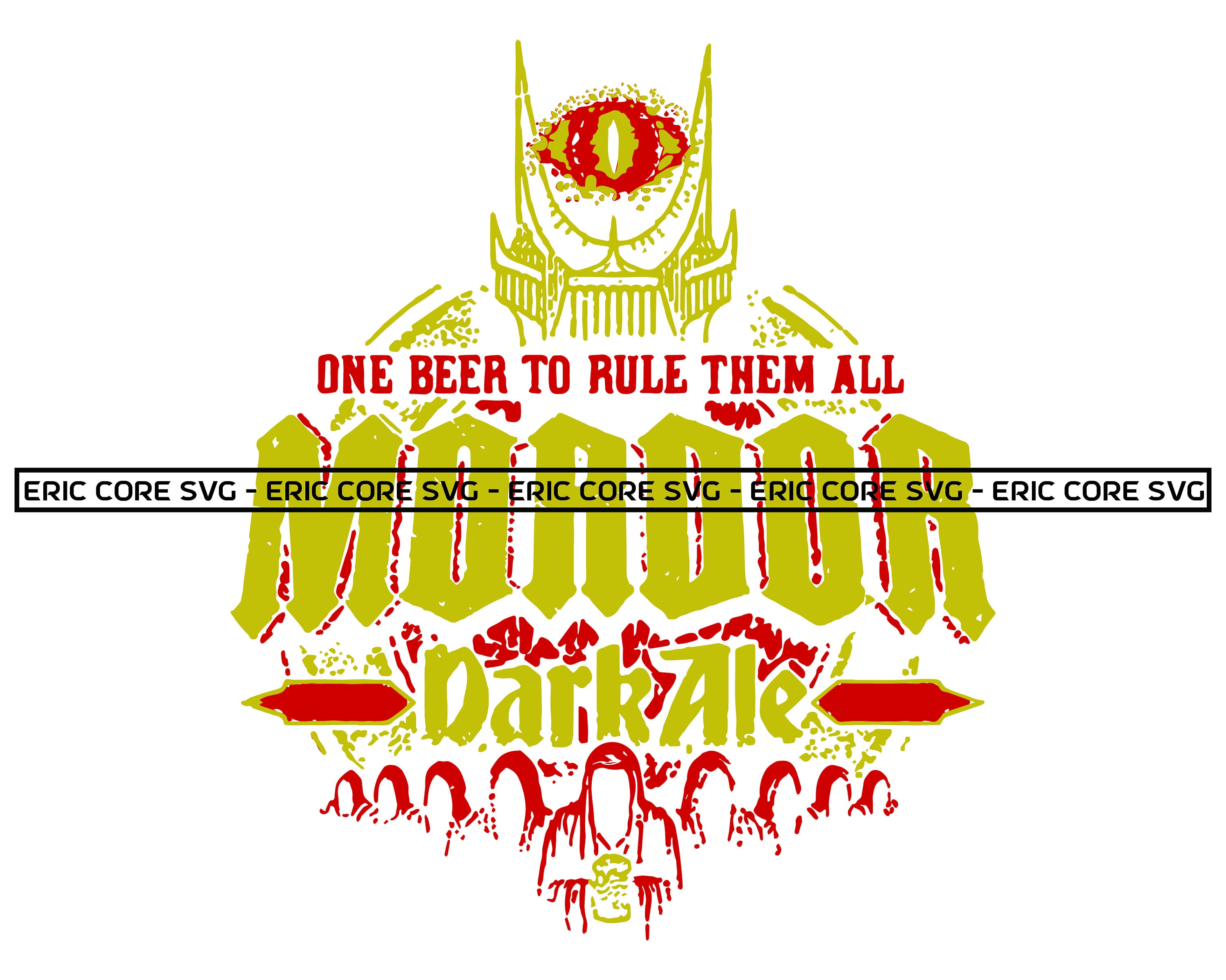 Mordor Dark Ale Svg Bundle Layered SVG Svg Files for Cricut - Etsy