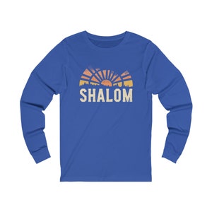 Shalom, Hebrew, Vintage, Jewish, Distressed