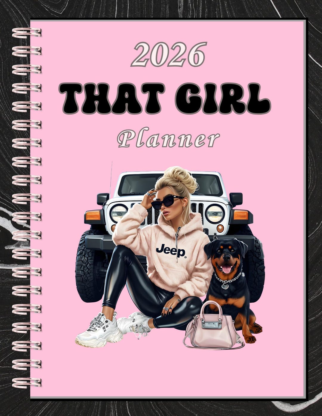 2026 “that Girl” Digital Planner - Ultimate Aesthetic Life Organizer - Etsy
