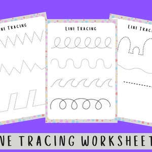 line tracing worksheet, toddler line tracing worksheets, preschool line tracing worksheet