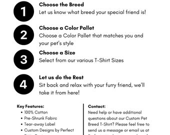Create Your Own Custom Pet Breed T-Shirt
