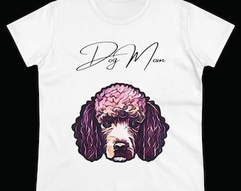 Pudel Hund Mama T-Shirt