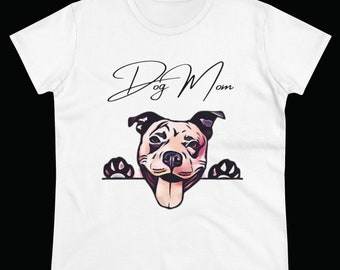 Pittie Mom T-Shirt