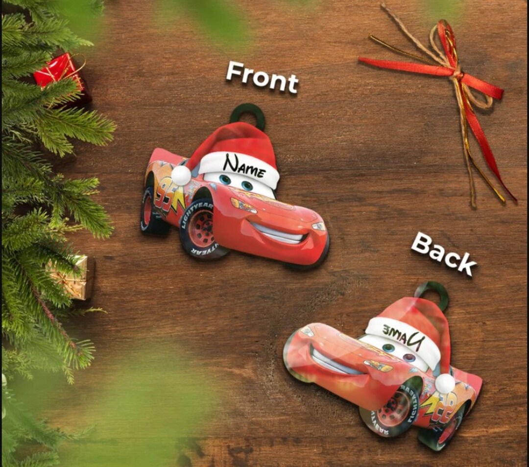 Disney Cars Ornament Tow Mater Ornament Cars Movie Ornament Etsy