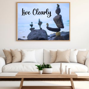 live clear, intentions, clear intentions, digital download that says live clearly