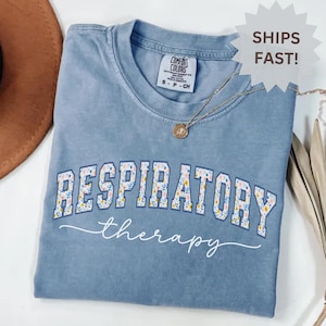 Respiratory Therapy Shirt Respiratory Therapist Shirt RT Tshirt Pediatric RT Tee Respiratory Therapy Gift RRT Grad Gift Comfort Colors