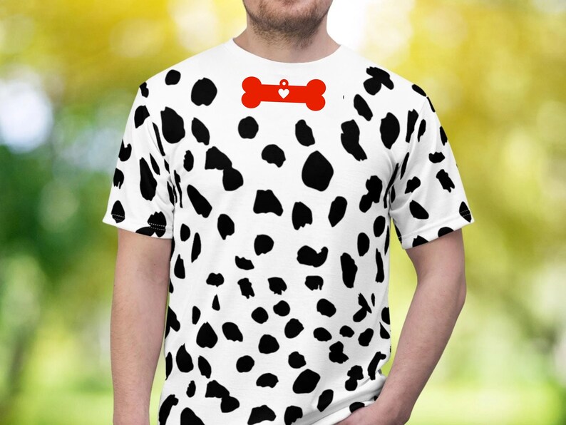 Dalmatian Spot Pattern With Collar SVG, Dalmatian SVG, Dalmatian ...