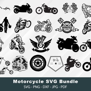 Motorcycle SVG Bundle, Motor Bike Svg, Motorcycle Clipart, Motorcycle Bundle, Motorcycle Files, Motor Bike Svg, Biker Svg, Motorcycle SVG