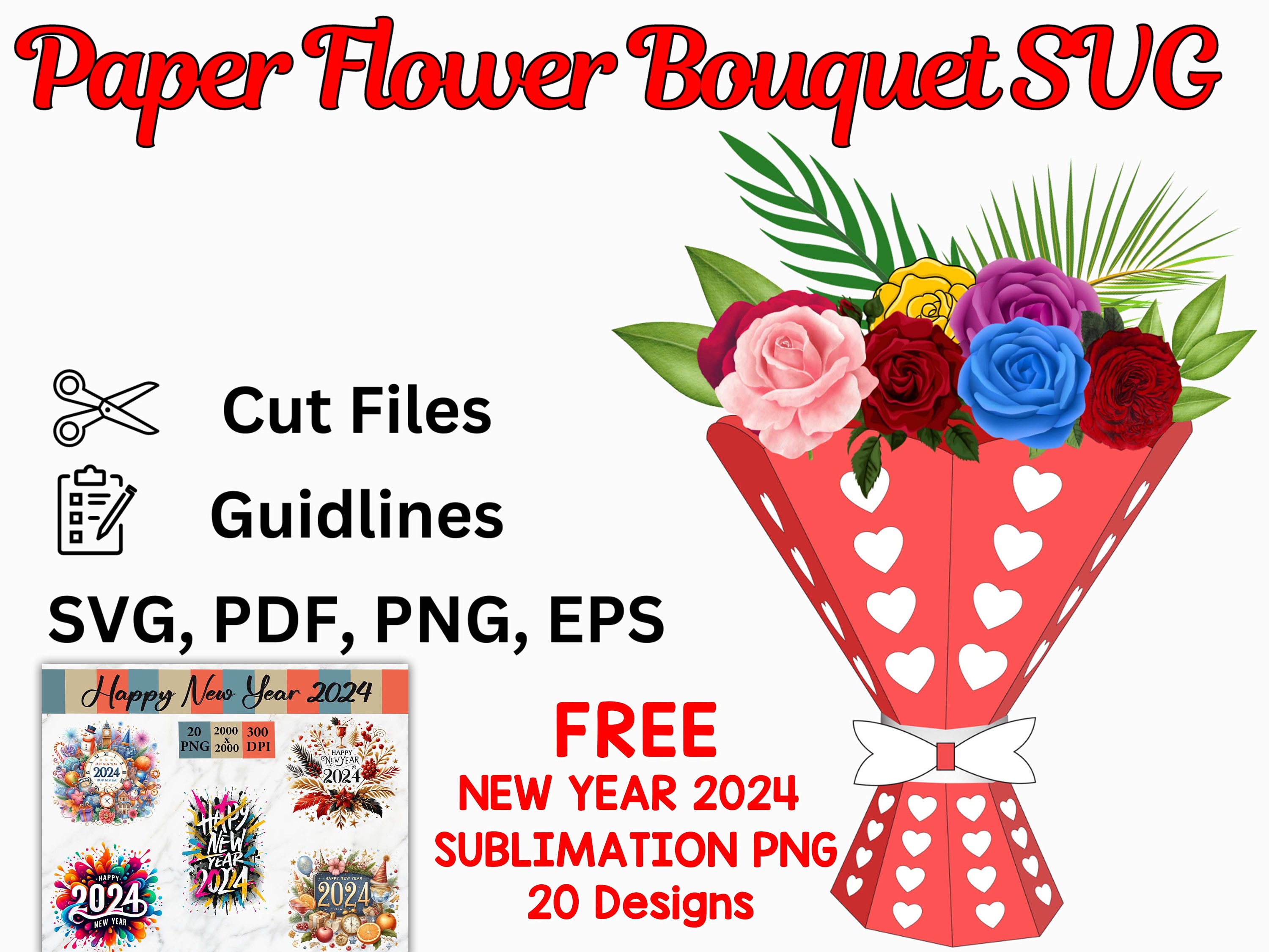 Rose Leaf Templates SVG, Paper Flower SVG, Rose Leaves Template, Paper  Flowers Template, Silhouette Cut Files, Cricut Cut Files / FT00274 