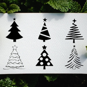 Christmas Tree Svg Bundle, Christmas Svg, Christmas Tree Svg, Christmas Clipart, Christmas Tree Png, Christmas Digital,Cricut,Silhouette,Dxf