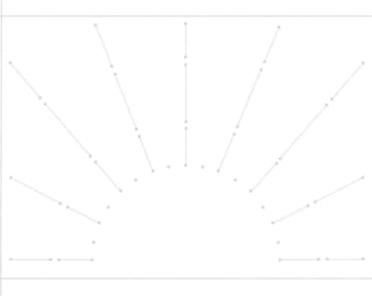 Sun Stitching Pattern, Blank Sun without word for Think Celestial, craft, youth craft