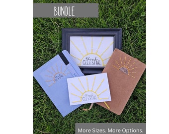 Think Celestial! BUNDLE. Quick and Easy Craft with pattern, LDS, activity days, girls camp, relief society
