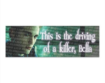 Funny Car Magnet Bumper Meme Sticker Edward Vinyl Sticker Gag Gifts Decals