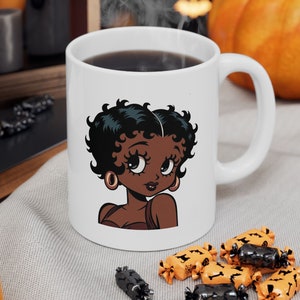 Black Betty Ceramic Mug, (11oz, 15oz)