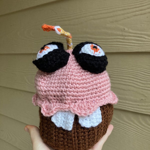 Five Nights At Freddy's Crochet Cupcake Plushie Pattern