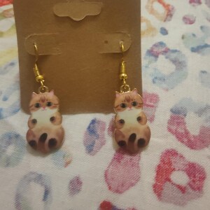 cat earrings