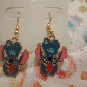 Stitch earrings