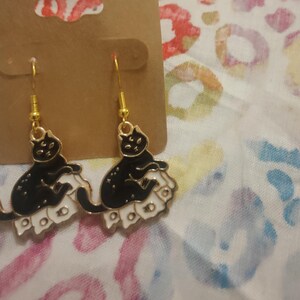 cat earrings 2