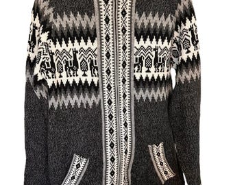 Vintage 1990's Blue Kurt Cobain Grunge V Neck Cardigan Vintage 1990's Blue Kurt Cobain Grunge V Neck Cardigan