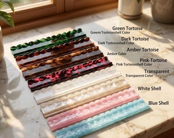 Empujador y soporte de acrílico para Mahjong / Accesorios modernos para estantes de Mahjong / Disponible en 10 colores