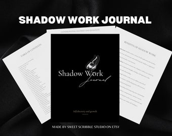Shadow Work Journal - Shadow Work Prompts - Página do Livro das Sombras - O guia definitivo para Shadow Work, Rituais de Shadow Work para iniciantes - PDF
