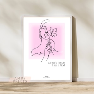 Barry Can’t Swim Woman Print - Digital Poster Instant Download - Ibiza House Music Song Wall Art
