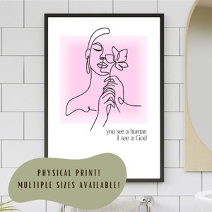 Barry Can&#39;t Swim Woman Print - Physical Poster - House Tour Music Ibiza Merch Wall art