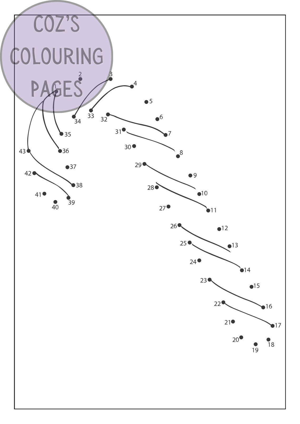 Christmas Dot to Dot Colouring Pages Printables Kids Colouring Pages ...