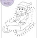 Christmas Dot to Dot Colouring Pages Printables Kids Colouring Pages ...