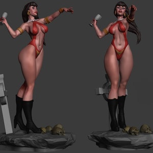 Vampirella Exclusive 3D Design 3D Printer