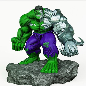 CyborgHulk Final 3D STL File - 3D Design 3D