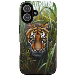 Tiger Tough Phone Case, Tiger Print Phone Cover, Durable Phone Case, Animal Lover Gift, Protective Phone Case, Wildlife Phone Case
