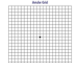 Free Printable Amsler Grid Test PDF